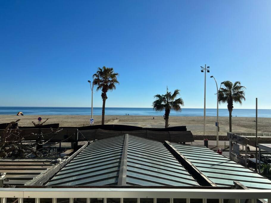 Le Carrousel - Apt Vue Mer - Plage A 10 M - Clim - Wifi Canet-en-Roussillon Exteriér fotografie